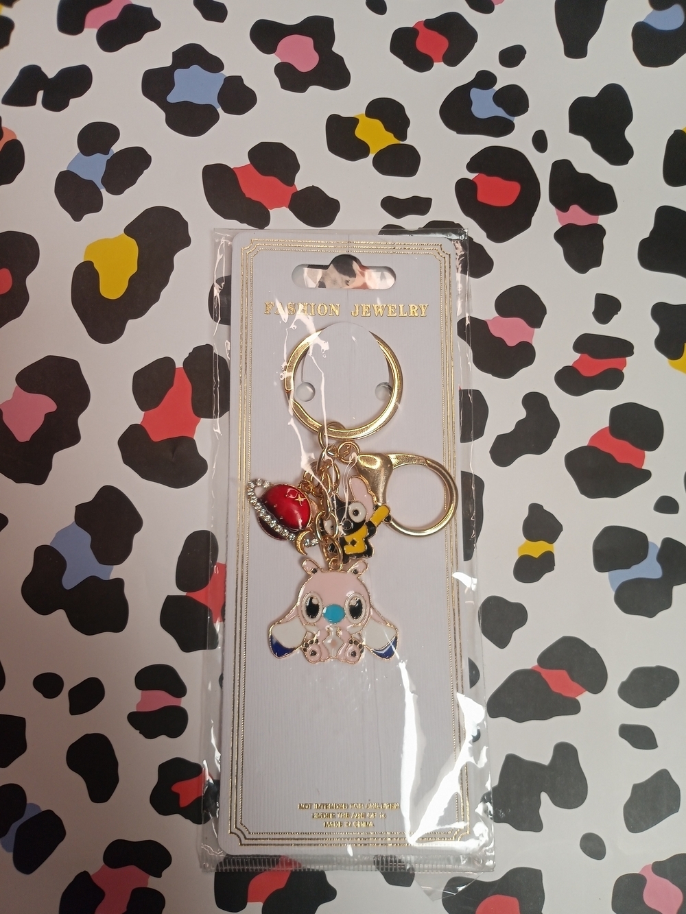 Fashion Jewelry Stitch Keychain